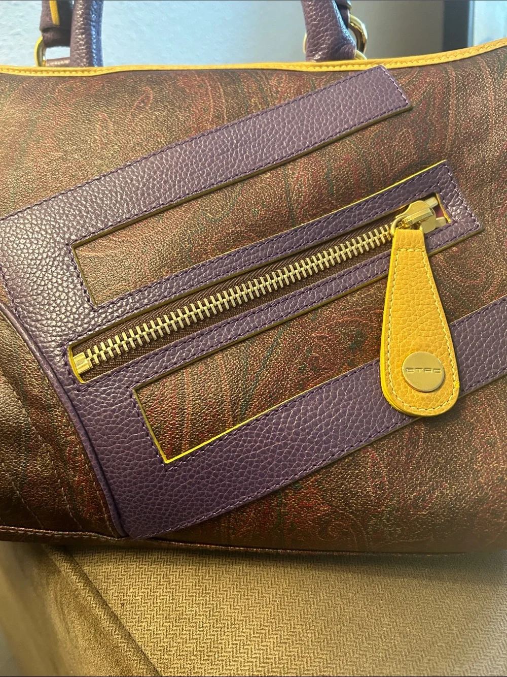 Etro Milano stylish brown